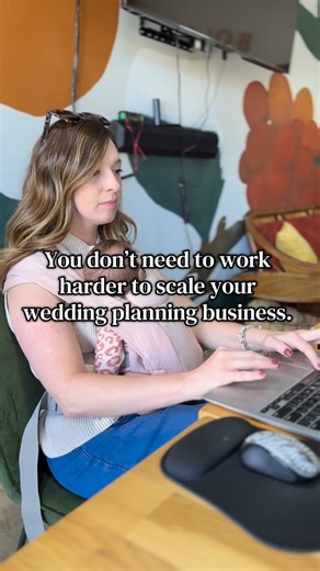 Sammy K. | Mom & Wedding Planner Coach on Instagram: "You need better systems. You need a documentation process. You need your current clients to turn into raving reviews and referrals. You need your business to keep functioning even you step away to be with your family. Let’s work smarter, not harder! Join the waitlist for The Client Experience Lab at the link in my bio 👋🏻#weddingplanner #weddingpro #mombusinessowner"