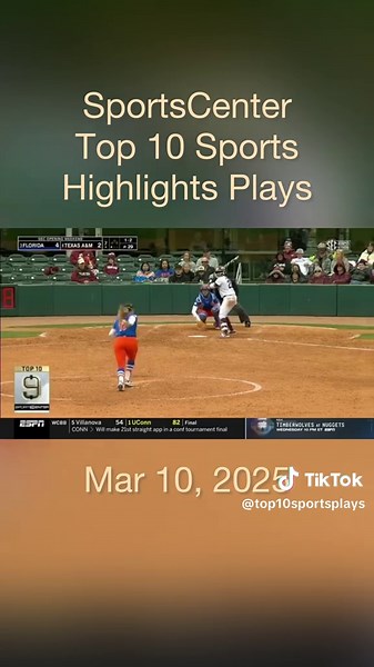 Top 10 Sports Highlights of March 10, 2025