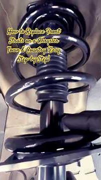 Fix Your Ride FAST! Chrysler Town & Country Strut Replacement (Easy DIY #automobile #diy #shorts