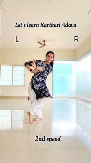 Karthari Adavu in Bharatanatyam | Beginner Dance Tutorial #dance