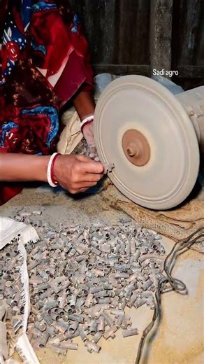 Precision Jewelry Polishing on Grinding Wheel