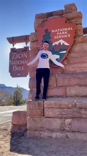 We here at Zion National Park #nationalpark #utah #arizona #thingstodo