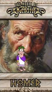 Homer - Epic Poet #greekhistory