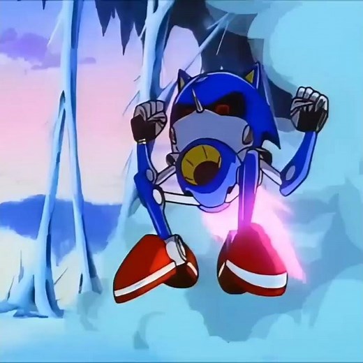 Sonic ova Sonic vs Metal Sonic