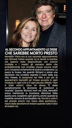Al secondo appuntamento le disse che sarebbe morto presto