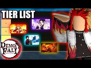 DEMON FALL TIER LIST das RESPIRAÇÕES do JOGO! QUAL a MELHOR RESPIRAÇÃO?