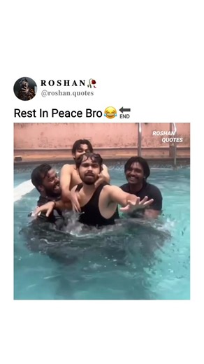 𝐑 𝐎 𝐒 𝐇 𝐀 𝐍 🥀 on Instagram: "Rest In Peace Bro 😂 Follow @roshan.quotes for more ❤️💯 🎥 DM for credit"