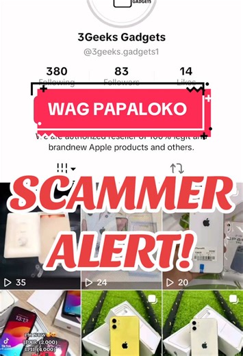 SCAMMER ALERT! Report This Fake TikTok Account Now