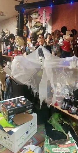 Gemmy Halloween Animated floating female ghost