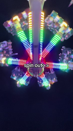 Thrilling Spin Out Carnival Rides at Summer Fair - Wondershows Adventure