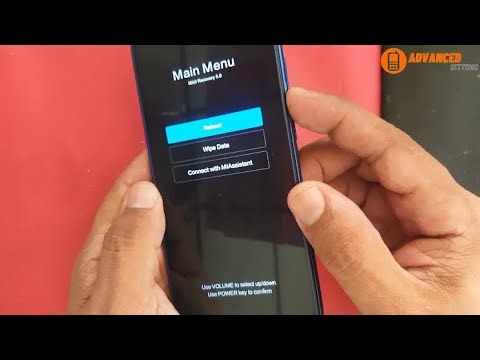 How to Hard Reset XIAOMI Redmi Note 8 via Recovery