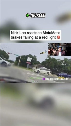 His brakes stopped working! ⚠️ #shorts