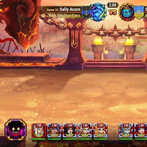 Hero Wars — Beating Iris Dorian With Trinity Twins