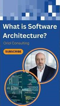 What is Software Architecture?