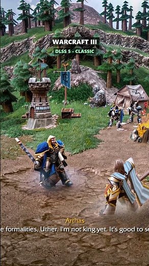 Warcraft 3 CLASSIC Graphics Still Hit in 2026 (DLSS 5) 😳