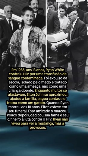 Ryan White: o menino que provocou a mudança