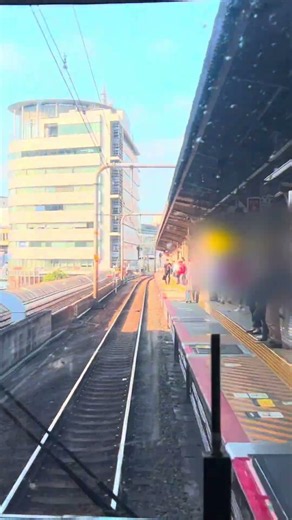 【超高速 前面展望】JR神戸線を新快速でいく! #shorts #train #railwaystation