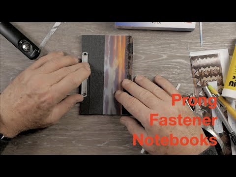 Prong Fastener Notebooks
