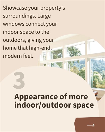 ✨Large Window Tips for Your Home✨ Thinking about upgrading your space? Here are a few quick tips to keep in mind when choosing large windows: * Go Bigger to Feel Bigger * Maximize Natural Light * Frame the Best Views * Consider Energy-Efficient Glass * Pick the Right Trim & Style Ready to brighten your home? Call Home Improvements by John for your next upgrade! 325-800-7101 Custom Homes | Room Additions| Remodels | Home Improvements by John, LLC