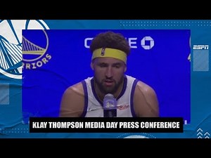 Klay Thompson Full Media Day Interview