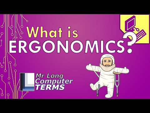 Mr Long Computer Terms | What is Ergonomics?