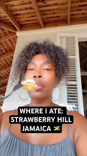 Strawberry Hill Jamaica 🇯🇲 | Blue Mountains + Kingston Views (Shorts)