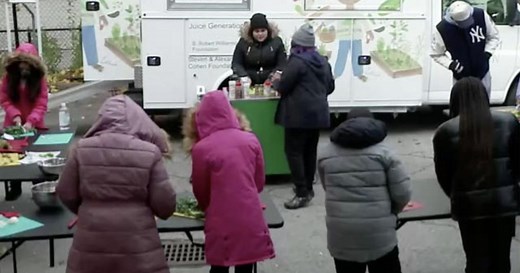 Kids in Harlem learn to grow and cook and healthy meals
