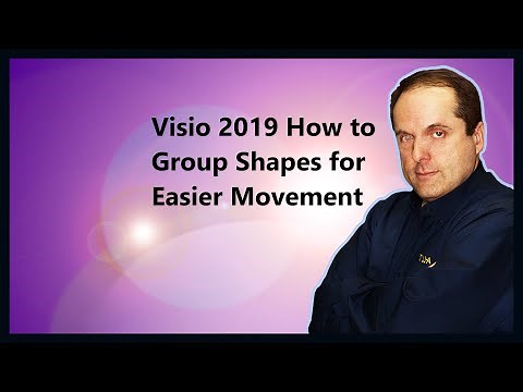 Visio 2019 How to Group Shapes for Easier Movement