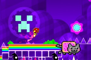 本关考验你背板功夫！官方背板关的Full版/几何冲刺/GD Full Ver