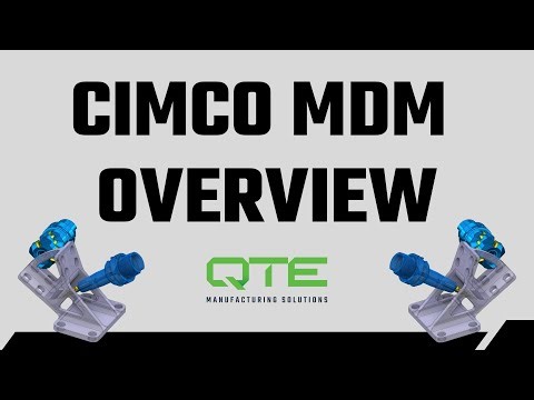 CIMCO MDM Overview