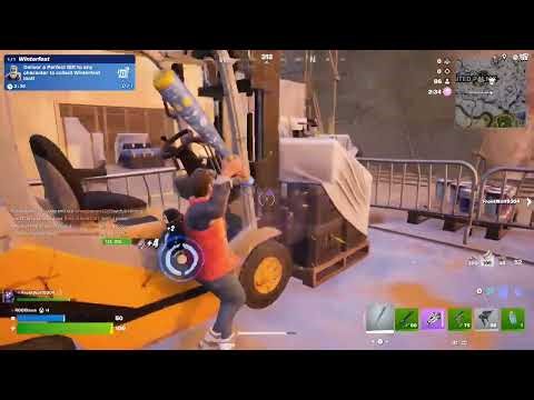 Raven is easy to defeat using the Nunchucks #fortnite