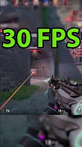 5 FPS vs 10 FPS vs 15 FPS vs 30 FPS vs 60 FPS | Valorant #pc #fps