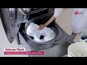 LG Twin Wash Mini - Feature Video: Delicate Wash