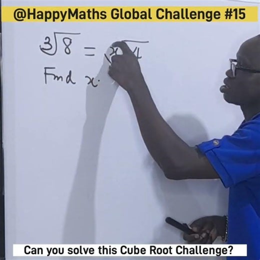 Can You Solve This Cube Root Challenge? I Find X