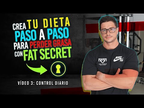 ✅TUTORIAL GRATUITO 🟢 ¿CÓMO usar FAT SECRET para PERDER GRASA? 3️⃣ Registro y Control de Datos.