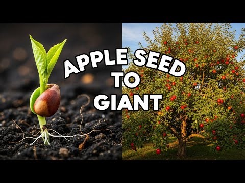 Apple Tree Seed to Orchard - 15-Year Epic Growth in 7 Min Timelapse