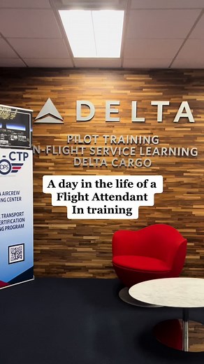 A Day in the Life of a Flight Attendant in Training