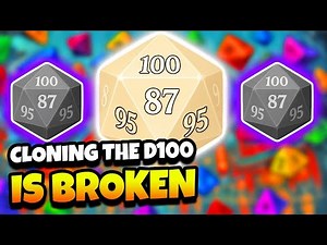 I BROKE The Dice-Combo Game by CLONING 100-sided Dice! | Dice Dice Baby