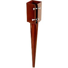 [Hot Item] Concrete Post Anchor 4X4 Post Base Spike Fence Post Holder Brackets Deck Post Base