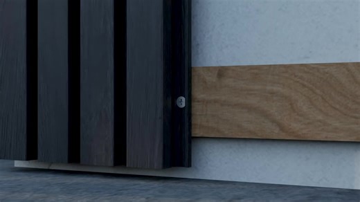 Ejoy 8.5 in. W x 106 in. L Teak Composite Siding 40-Pack OutdoorCladding_JE23-TeakA_40pc