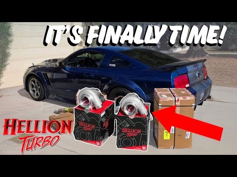 Installing The 1500HP Twin Turbo Kit On My Mustang!