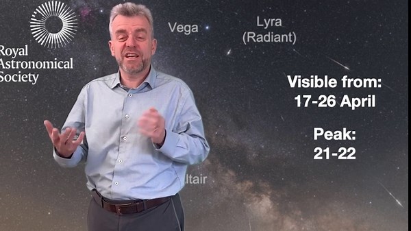 Map Reveals Best States to See Lyrid Meteor Shower This Weekend