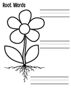 Root Word Flowers: Blooming with Base Words & Inflected Endings!