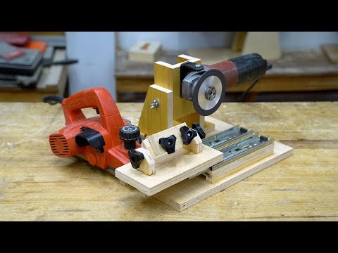 SHARPEN Your Planer Blades with This Easy Jig
