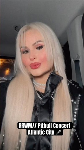 Get ready with me to go watch Mr.305 in Atlantic City 😍😉 #getreadywithme #grwm #atlanticcity