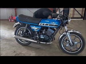 YAMAHA RD400始動動画