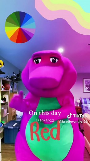 #onthisday #barneythedinosaur #colorsallaround #color #rainbow #fyp #duet Sing along with #barney to this classic song! #kids #pbs
