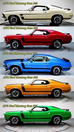 1970 Ford Mustang Boss 302: The Track-Bred Muscle Legend