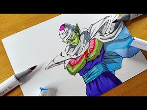 How To Draw Piccolo | Dragon Ball | Anime Drawing Tutorial