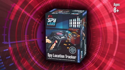 Spy Labs Inc: Spy Location Tracker by Thames & Kosmos | Find Treasures, Evidence, Track Suspects, Create Scavenger Hunts | Essential Gadget w/Ultrasonic Sensors for Young Investigators